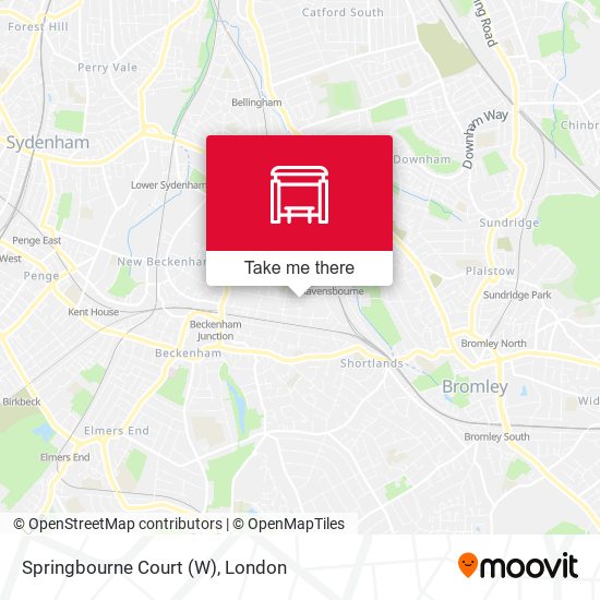Springbourne Court (W) map