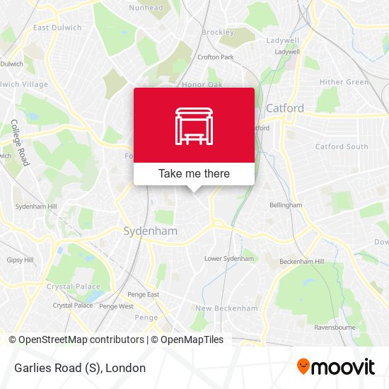 Garlies Road (S) map