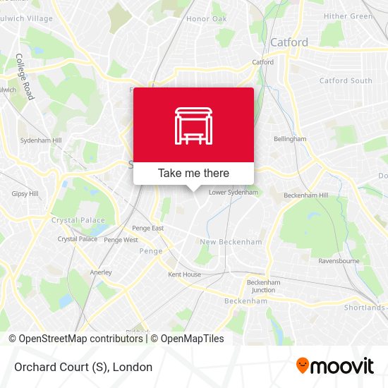 Orchard Court (S) map