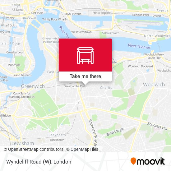 Wyndcliff Road map