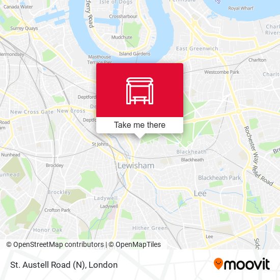 St. Austell Road (N) map