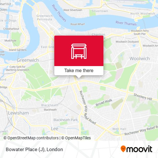 Bowater Place (J) map