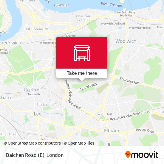 Balchen Road (E) map