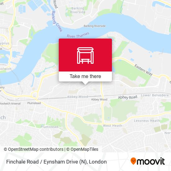 Finchale Road / Eynsham Drive (N) map