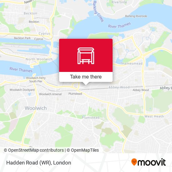 Hadden Road (WR) map