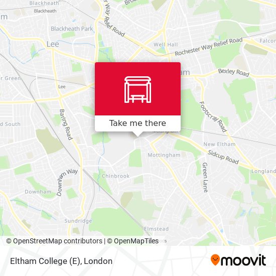 Eltham College map