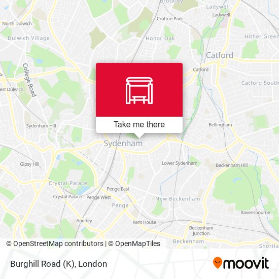 Burghill Road (K) map