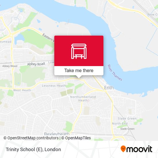 Trinity School (E) map
