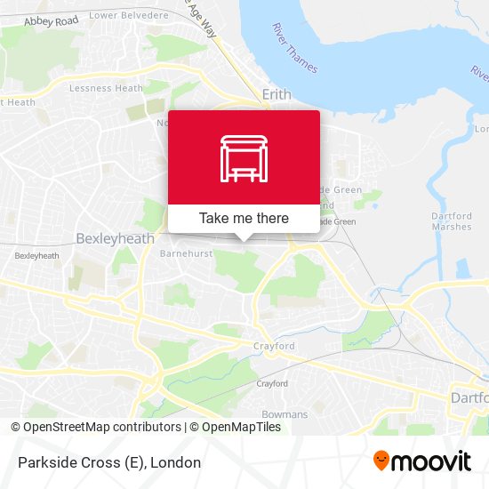 Parkside Cross (E) map