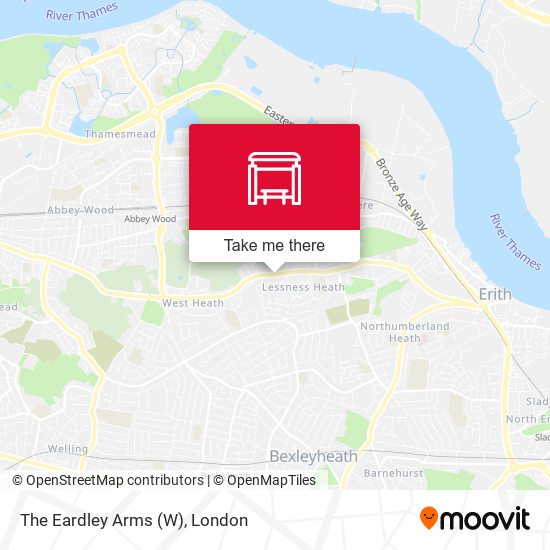 The Eardley Arms (W) map