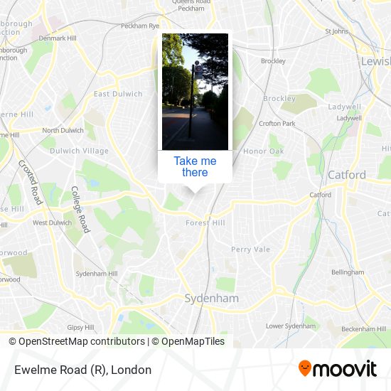 Ewelme Road map