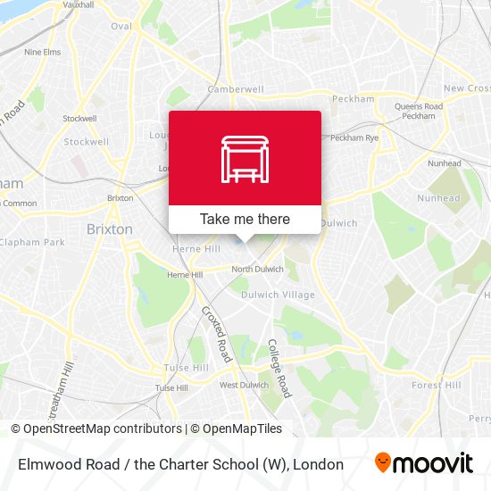 Elmwood Road / the Charter School (W) map