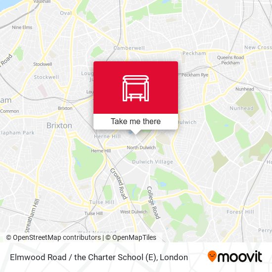 Elmwood Road / the Charter School map