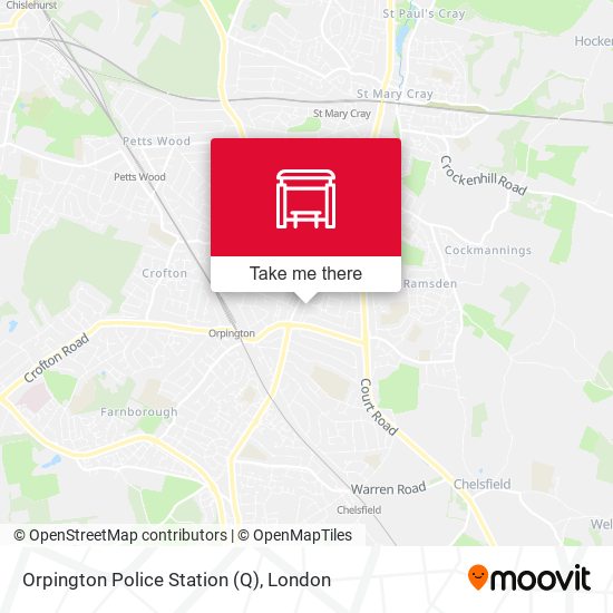 Orpington Police Station (Q) map
