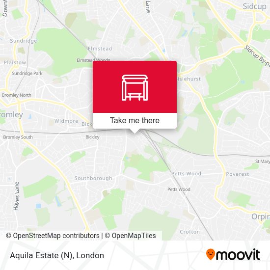 Aquila Estate (N) map