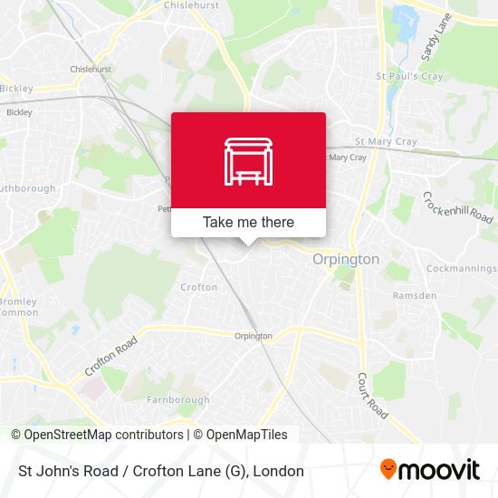 St John's Road / Crofton Lane (G) map