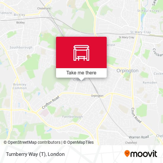 Turnberry Way map