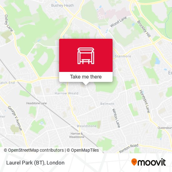 Laurel Park (BT) map