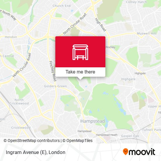 Ingram Avenue (E) map