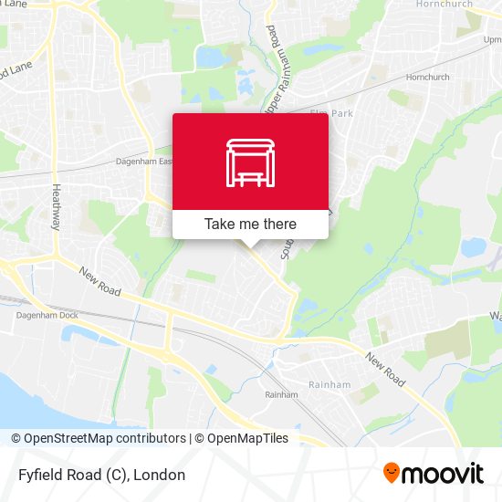 Fyfield Road (C) map