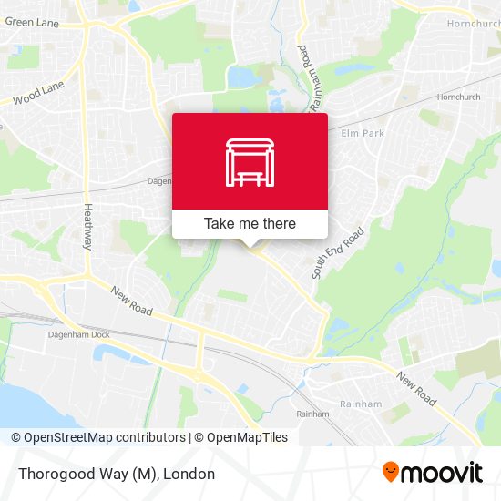 Thorogood Way (M) map