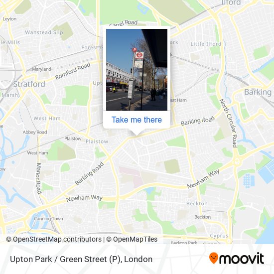 Upton Park / Green Street map