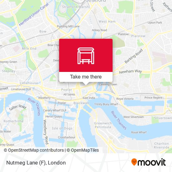 Nutmeg Lane (F) map