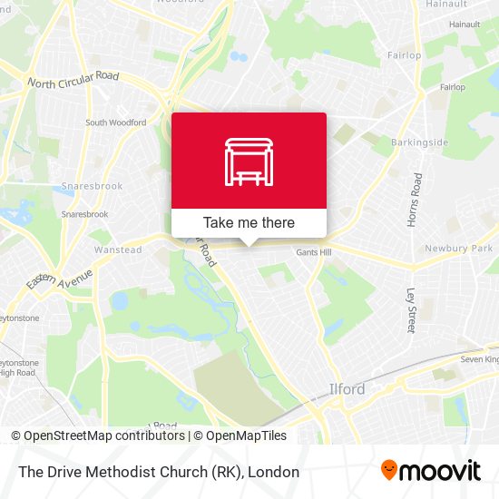 The Drive Methodist Church (RK) map