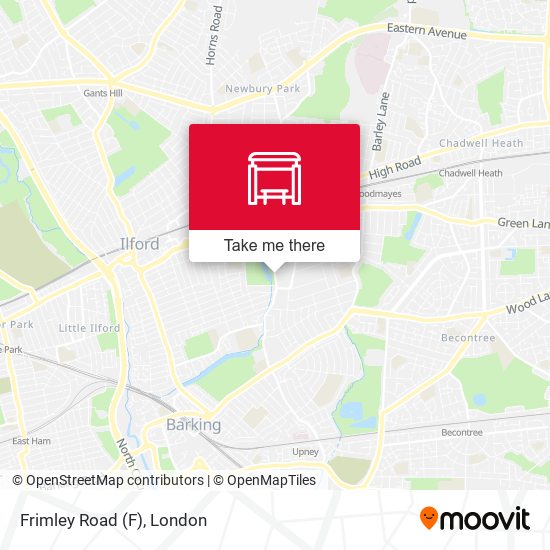 Frimley Road map