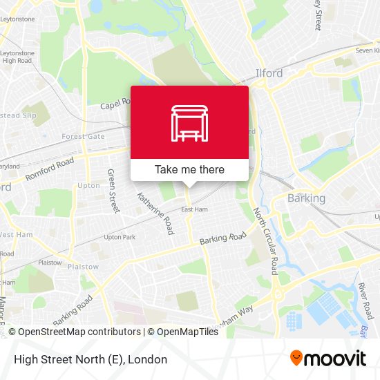 High Street North (E) map