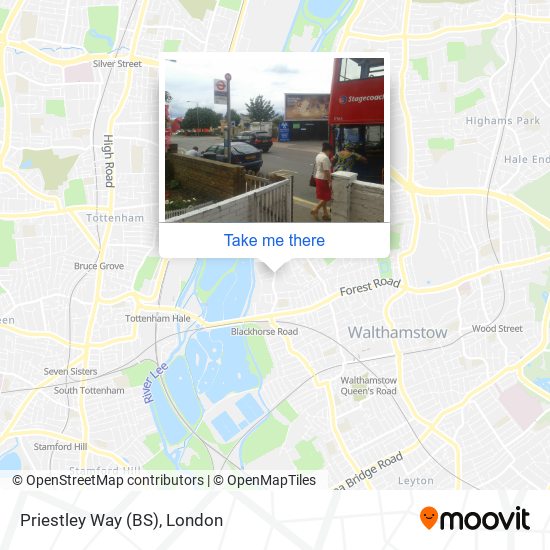 Priestley Way (BS) map