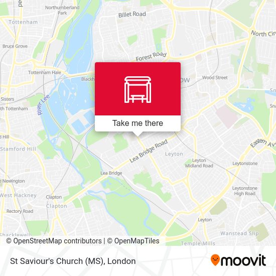 St Saviour's Church (MS) map