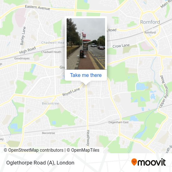 Oglethorpe Road (A) map