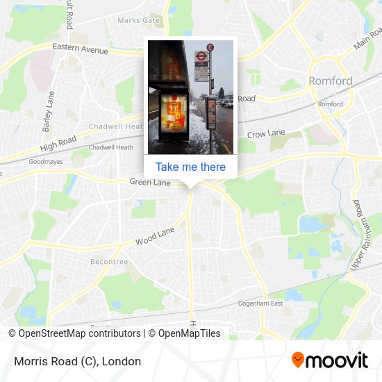 Morris Road (C) map