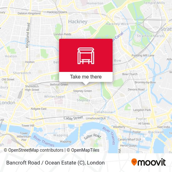 Bancroft Road / Ocean Estate (C) map