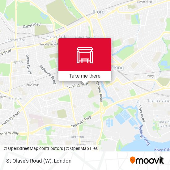 St Olave's Road (W) map