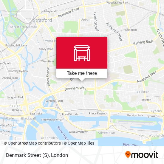 Denmark Street map