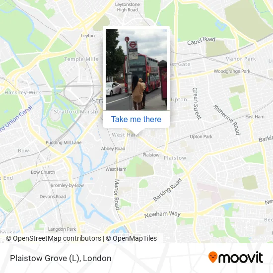 Plaistow Grove (L) map
