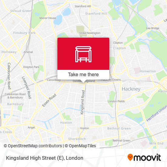 Kingsland High Street (E) map