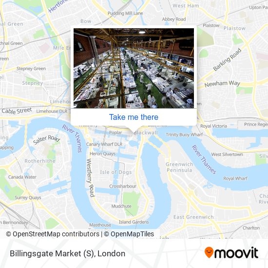 Billingsgate Market (S) map