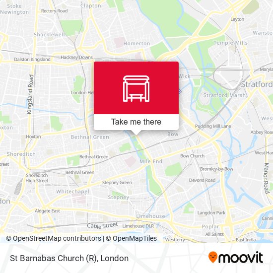 St Barnabas Church (R) map