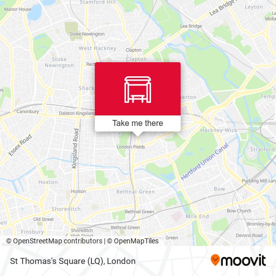 St Thomas's Square (LQ) map