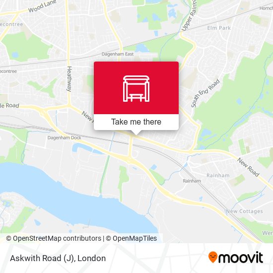 Askwith Road (J) map