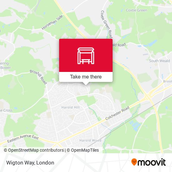 Wigton Way map