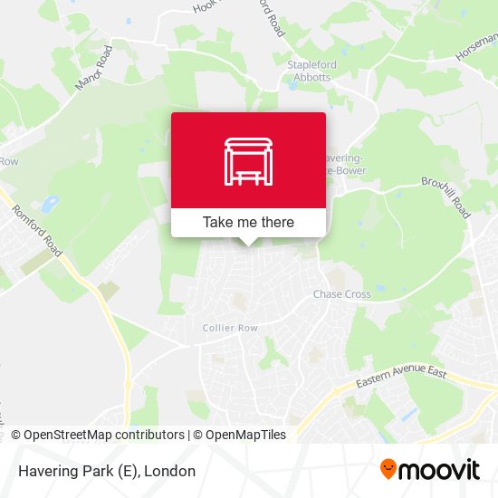 Havering Park (E) map