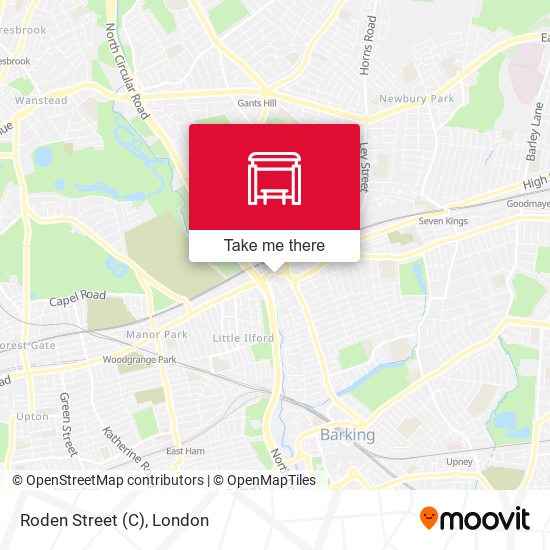 Roden Street (C) map