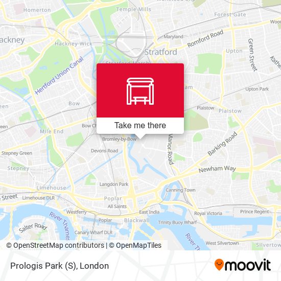 Prologis Park (S) map
