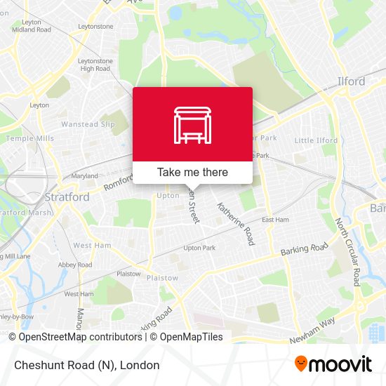 Cheshunt Road (N) map
