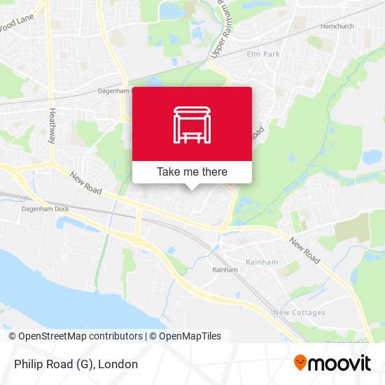 Philip Road (G) map