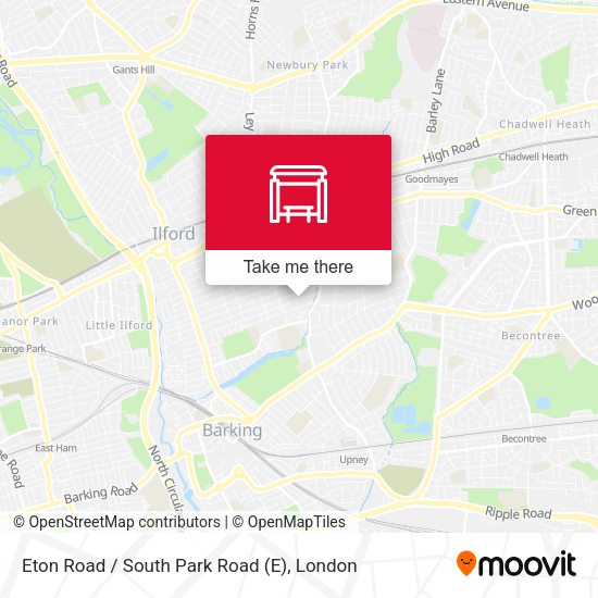 Eton Road / South Park Road map